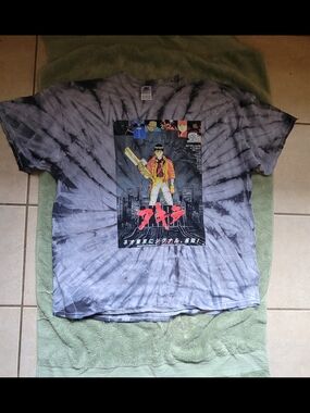 Holy Mountain Printing- Tie-Dye Akira Men’s T-Shirt